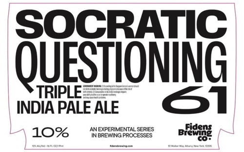 Fidens Brewing Co Socratic Questioning 61
